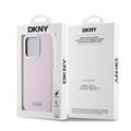 iPhone 15 Pro DKNY neste silikoni metalli logo tapauksessa - Magsafe yhteensopiva