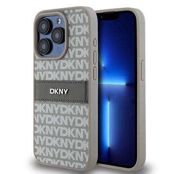 iPhone 15 Pro DKNY Repeat Pattern Tonal Stripe Suojakuori