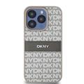 iPhone 15 Pro DKNY Repeat Pattern Tonal Stripe Suojakuori