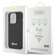 iPhone 15 Pro Guess Disco Metal Script Logo Kotelo