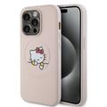 iPhone 15 Pro Hello Kitty Kitty Asleep MagSafe Kotelo - Vaaleanpunainen