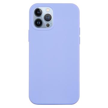 iPhone 15 Pro Liquid Silicone Suojakuori - Violetti