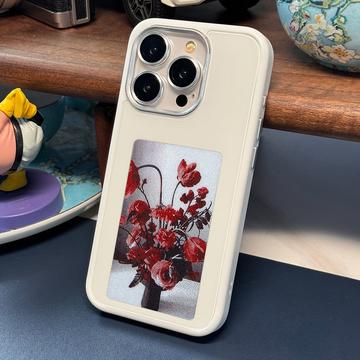 iPhone 15 Pro Max DIY E-InkCase NFC Case - Valkoinen