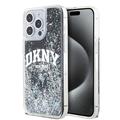 iPhone 15 Pro Max DKNY Liquid Glitter Arch Logo Suojakuori