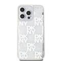 iPhone 15 Pro Max DKNY Liquid Glitter Checkered Pattern Kotelo