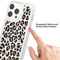 iPhone 15 Pro Max Fashion TPU kotelo - Leopardi