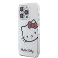 iPhone 15 Pro Max Hello Kitty IML Kitty Pää Kotelo - Valkoinen