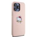 iPhone 15 Pro Max Hello Kitty Kitty Asleep MagSafe Kotelo - Vaaleanpunainen