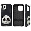 iPhone 15 Pro Max Nimmy Friends Big Eyed Pet 2.0 Panda Kotelo - Musta