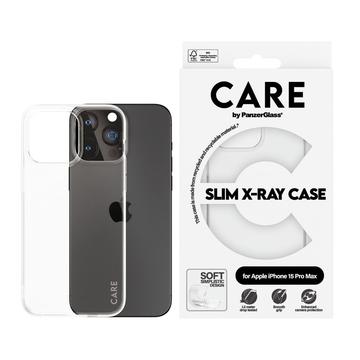 iPhone 15 Pro Max PanzerGlass Care Fashion Slim X-Ray Suojakuori - läpinäkyvä