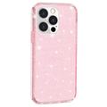 iPhone 15 Pro Max Stylish Glitter Series Hybridikotelo - Pinkki