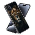 iPhone 15 Pro Max Tyylikäs Sarjan Erittäin Ohut TPU-kotelo - Lion