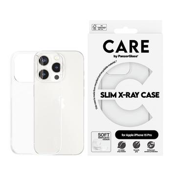 iPhone 15 Pro PanzerGlass Care Fashion Slim X-Ray Suojakuori - läpinäkyvä