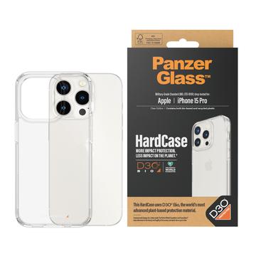 iPhone 15 Pro PanzerGlass HardCase kotelo D3O - Kirkas