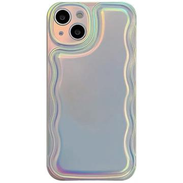 iPhone 15 Radiant Wavy Laser Aurora -kotelo