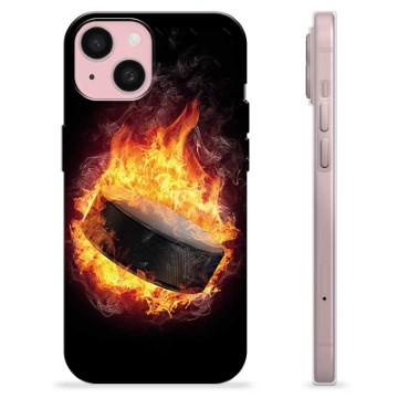 iPhone 15 TPU Suojakuori - Jääkiekko