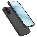 iPhone 16 Luisumaton TPU Suojakuori - Musta