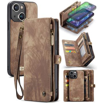 iPhone 16 Caseme 008 2-in-1 Multifunctional Lompakkokotelo - Ruskea