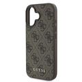 iPhone 16 Guess 4G Metal Gold Logo Hybridikotelo