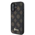 iPhone 16 Guess Peony Script Kotelo - MagSafe-yhteensopiva