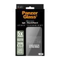 iPhone 16/15 PanzerGlass Ceramic Protection Ultra-Wide Fit EasyAligner Panssarilasi - 9H - musta reuna