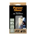 iPhone 16/15 PanzerGlass EyeCare Ultra-Wide Fit EasyAligner Panssarilasi - musta reuna