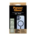 iPhone 16 PanzerGlass HardCase MagSafe-yhteensopiva kotelo - musta / läpinäkyvä