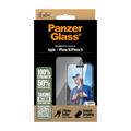 iPhone 16/15 PanzerGlass Ultra-Wide Fit EasyAligner -Panssarilasi - 9H - musta kehys