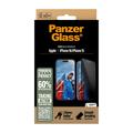 iPhone 16/15 PanzerGlass Ultra-Wide Fit Privacy EasyAligner Panssarilasi - 9H - Musta Reuna