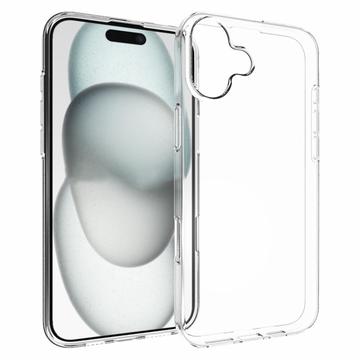 iPhone 16 Plus Luisumaton TPU Suojakuori - Läpinäkyvä