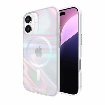 iPhone 16 Plus Case-Mate Soap Bubble MagSafe Suojakuori - Kirkas