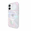 iPhone 16 Plus Case-Mate Soap Bubble MagSafe Suojakuori - Kirkas