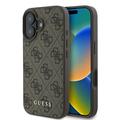 iPhone 16 Plus Guess 4G Metal Gold Logo Hybridikotelo