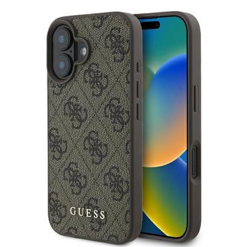 iPhone 16 Plus Guess 4G Metal Gold Logo Hybridikotelo