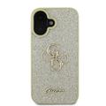 iPhone 16 Plus Guess Fixed Glitter 4G Metal Logo Kotelo