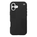 iPhone 16 Plus Speck Presidio2 Grip Hybridikotelo - Musta