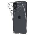 iPhone 16 Plus Spigen Liquid Crystal TPU Suojakuori - Kirkas