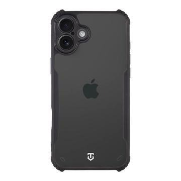 iPhone 16 Plus Tactical Quantum Stealth kotelo, jossa on vahvistetut kulmat - Kirkas / musta