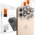 iPhone 16 Pro/16 Pro Max Spigen Glas.tR Ez Fit Optik Pro Kameralinssin Panssarilasi - 9H