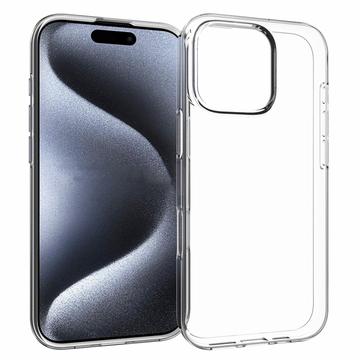 iPhone 16 Pro Luisumaton TPU Suojakuori - Läpinäkyvä