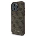 iPhone 16 Pro Guess 4G Metal Gold Logo Hybridikotelo