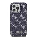 iPhone 16 Pro Guess IML Denim Effect -kotelo - MagSafe-yhteensopiva - tummansininen