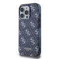 iPhone 16 Pro Guess IML Denim Effect -kotelo - MagSafe-yhteensopiva - tummansininen