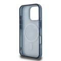 iPhone 16 Pro Guess IML Denim Effect -kotelo - MagSafe-yhteensopiva - tummansininen