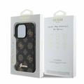 iPhone 16 Pro Guess Peony Script Kotelo - MagSafe-yhteensopiva - Musta