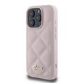 iPhone 16 Pro Max Guess Quilted kotelo - Pinkki