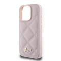 iPhone 16 Pro Max Guess Quilted kotelo - Pinkki