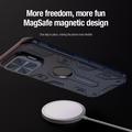 iPhone 16 Pro Max Nillkin CamShield Armor Prop Hybridikotelo - MagSafe-yhteensopiva - Musta