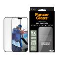 iPhone 16 Pro Max PanzerGlass Ceramic Protection Ultra-Wide Fit EasyAligner Panssarilasi - 9H - musta reuna