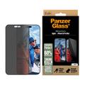 iPhone 16 Pro Max PanzerGlass Ultra-Wide Fit Privacy EasyAligner Panssarilasi - 9H - Musta Reuna